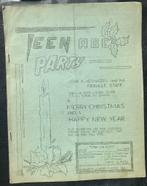 TEEN AGE PARTY DEC/1963 MUZIEKBLAD TIJDSCHRIFT, Verzenden, Gelezen, Artiest