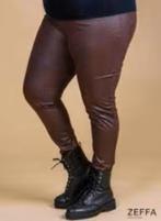 NIEUW pracht donkerrode leatherlook legging Zefra mt 48/50, Kleding | Dames, Grote Maten, Verzenden, Zefra, Nieuw, Broek of Spijkerbroek