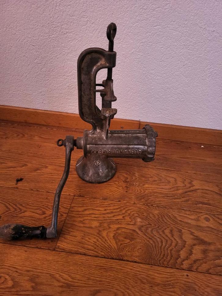 Vintage Alexanderwerk Gehaktmolen Nr. 20, Antiek en Kunst, Antiek | Keukenbenodigdheden, Ophalen