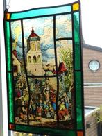 Glas in Lood kunstwerk onbekend hoe oud., Ophalen