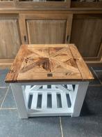Riviera Maison Chauteau Chaussigny - Bijzettafel, Minder dan 55 cm, Zo goed als nieuw, Hout, Ophalen