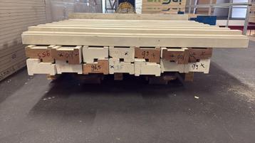Meranti kozijnhout PARTIJ 66x100mm OPRUIMING beschikbaar voor biedingen