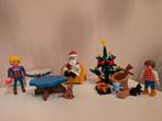 Playmobil set kerstavond, kerstboom met kadootjes, Ophalen of Verzenden, Zo goed als nieuw, Complete set