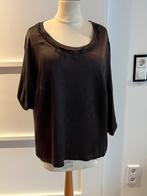 Gerry Weber zijde Top - Maat 44, Verzenden, Zo goed als nieuw, Maat 42/44 (L), Bruin