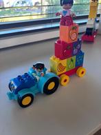 Duplo tractor 10615, Ophalen of Verzenden, Gebruikt, Complete set, Duplo