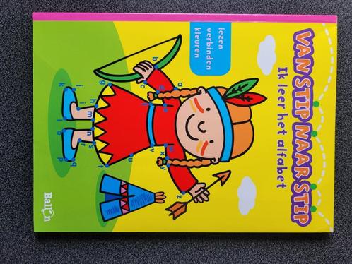 Kleurboek tekenboek stip naar stip tekeningen alfabet, Kinderen en Baby's, Speelgoed | Educatief en Creatief, Zo goed als nieuw