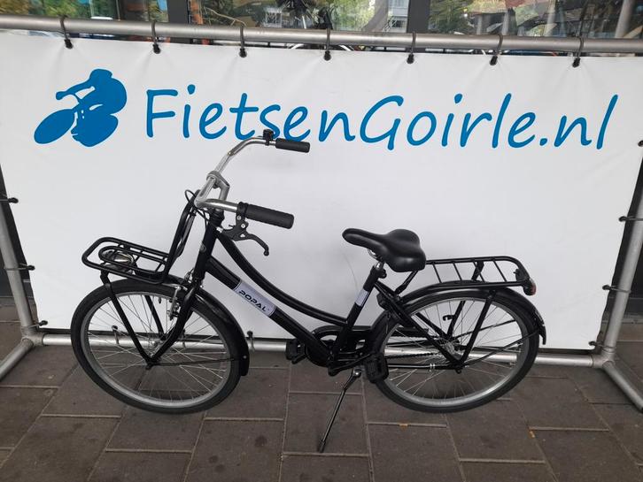 Jongensfiets,Popal,24 inch,1 speed, Fietsen en Brommers, Fietsen | Jongens, Zo goed als nieuw, 24 inch, Handrem, Ophalen