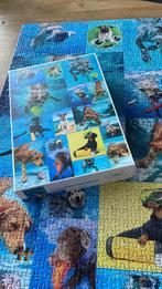 Leuke puzzel met honden 1000st, Ophalen, Minder dan 500 stukjes, Zo goed als nieuw, Legpuzzel