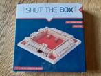 Shut the box. Reis spel. 4 pers. Nieuw, Hobby en Vrije tijd, Gezelschapsspellen | Bordspellen, Een of twee spelers, Ophalen of Verzenden