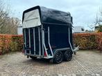 Zeer nette 2 paards hotra met zadelkamer en kunstof vloer, Ophalen, Hotra, Zo goed als nieuw, 2-paards trailer