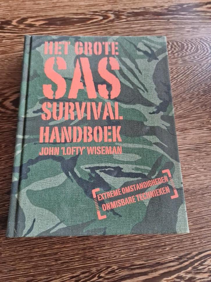 Het Grote SAS Survival Handboek - John 'Lofty' Wiseman, Boeken, Hobby en Vrije tijd, Gelezen, Overige onderwerpen, Verzenden
