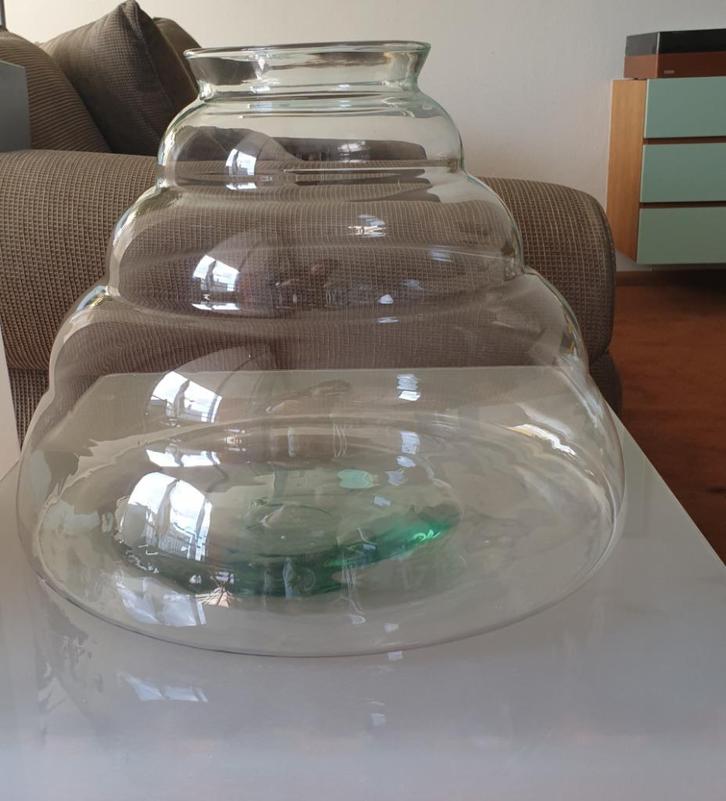 VAAS/OBJECT VIDRIOS SAN MIQUEL, SPANJE, Huis en Inrichting, Woonaccessoires | Vazen, Zo goed als nieuw, Overige kleuren, Minder dan 50 cm