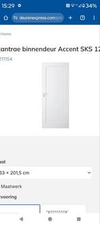 Stompe deur Skantrae SKS1227 rechtsdraaiend, Ophalen, 80 tot 100 cm, Binnendeur, Nieuw