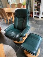 Stressless relaxfauteuil "Consul Classic", Ophalen, Gebruikt, Leer, 50 tot 75 cm