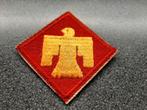 US ARMY  - 45th Infantry Division  60x60mm / bod va.15 euro, Ophalen of Verzenden, Landmacht, Amerika, Embleem of Badge
