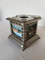 Vintage Brocante Theelichtje Thee Lichtje Rechaud, Ophalen of Verzenden