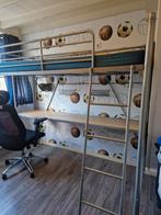 Hoogslaper inclusief bureau en bureaustoel, Huis en Inrichting, Slaapkamer | Stapelbedden en Hoogslapers, 90 cm, Ophalen of Verzenden