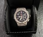 Hublot Big Bang Diamond, Hublot, Zwart, Ophalen of Verzenden, Zo goed als nieuw