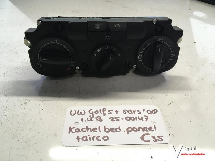 Vw Golf 5 plus  5drs 1.4 B 2008 2500147  Kachelbed. paneel (, Auto-onderdelen, Dashboard en Schakelaars, Gebruikt, Ophalen of Verzenden