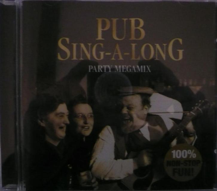 CD - Pub Sing-A-Long Party Megamix, Cd's en Dvd's, Cd's | Verzamelalbums, Gebruikt, Pop, Ophalen of Verzenden