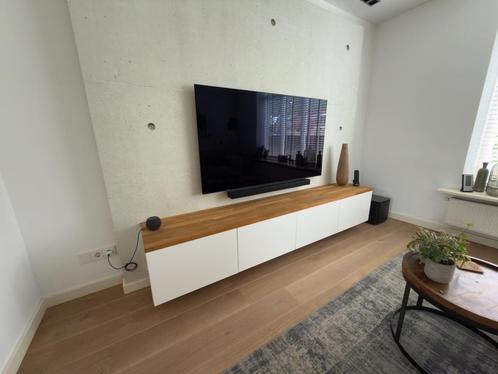 TV media woonkamer meubel kast dressoir IKEA Besta, Huis en Inrichting, Kasten | Televisiemeubels, Zo goed als nieuw, Minder dan 100 cm