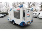 Knaus Sport en Fun 430 2001-Fietsendrager, Dwarsbed, Koelkast, Bedrijf, Treinzit