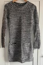 lange grof gebreide jurk / lange trui mt XS grijs/zwart/wit, Kleding | Dames, New Yorker, Ophalen of Verzenden, Zo goed als nieuw