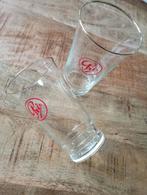 2 x Pri. Limonade glas nostalgie vintage, Ophalen of Verzenden, Gebruikt, Frisdrankglas