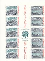 Monaco Postzegelvelletje Architecten, Verzenden, Monaco