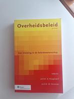 Overheidsbeleid - Een inleiding in de beleidswetenschap, Ophalen, Zo goed als nieuw, WO