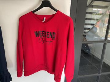 Zoso leuke rode sweater mt xl zgan