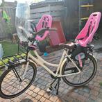 Damesfiets met 2 kinderzitjes, Ophalen, Gebruikt, Overige merken, Versnellingen