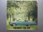 1961 CHEVROLET prestige brochure, Engels, Boeken, Auto's | Folders en Tijdschriften, Gelezen, Chevrolet, Ophalen of Verzenden