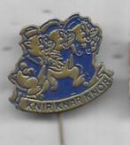 KNIR KNOR KNAR  BLAUWE SPELD, Verzamelen, Verzenden, Gebruikt, Merk, Speldje of Pin