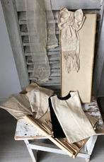 Antieke kleding/Kraag/hesje/communie kleding/striksjaal/doos, Ophalen of Verzenden