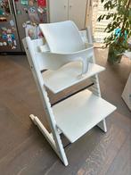 Stokke trip trap, tafelblad, baby set, kussenset, Ophalen of Verzenden, Zo goed als nieuw, Meegroeistoel