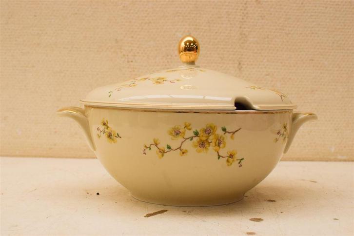 Johann Haviland bavaria porseleinen soepterrine 48393, Huis en Inrichting, Keuken | Servies, Gebruikt, Bord(en), Wedgwood, Aardewerk