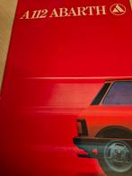 Jaren 80 Lancia A112 Abarth folder als nieuw mooie foto's, Ophalen of Verzenden, Zo goed als nieuw, Overige merken