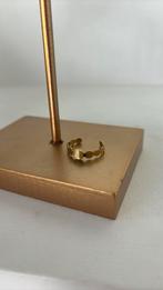 S.Steel goudkleurige ring, Sieraden, Tassen en Uiterlijk, Ringen, Ophalen of Verzenden, Zo goed als nieuw, 17 tot 18, Dame