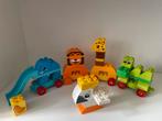 Duplo jungle dierentrein 10863, Kinderen en Baby's, Speelgoed | Duplo en Lego, Verzenden, Zo goed als nieuw, Duplo