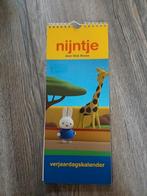 Nooit gebruikt nijntje verjaardagskalender, Ophalen of Verzenden, Maandkalender, Zo goed als nieuw
