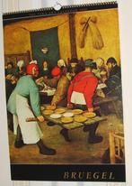 Art Kalender met collectie van Pieter Bruegel, 1969., Ophalen of Verzenden