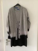 Grijs zwart jurkje met vest van Strenesse Blue, maat 40, Strenesse Blue, Nieuw, Grijs, Boven de knie