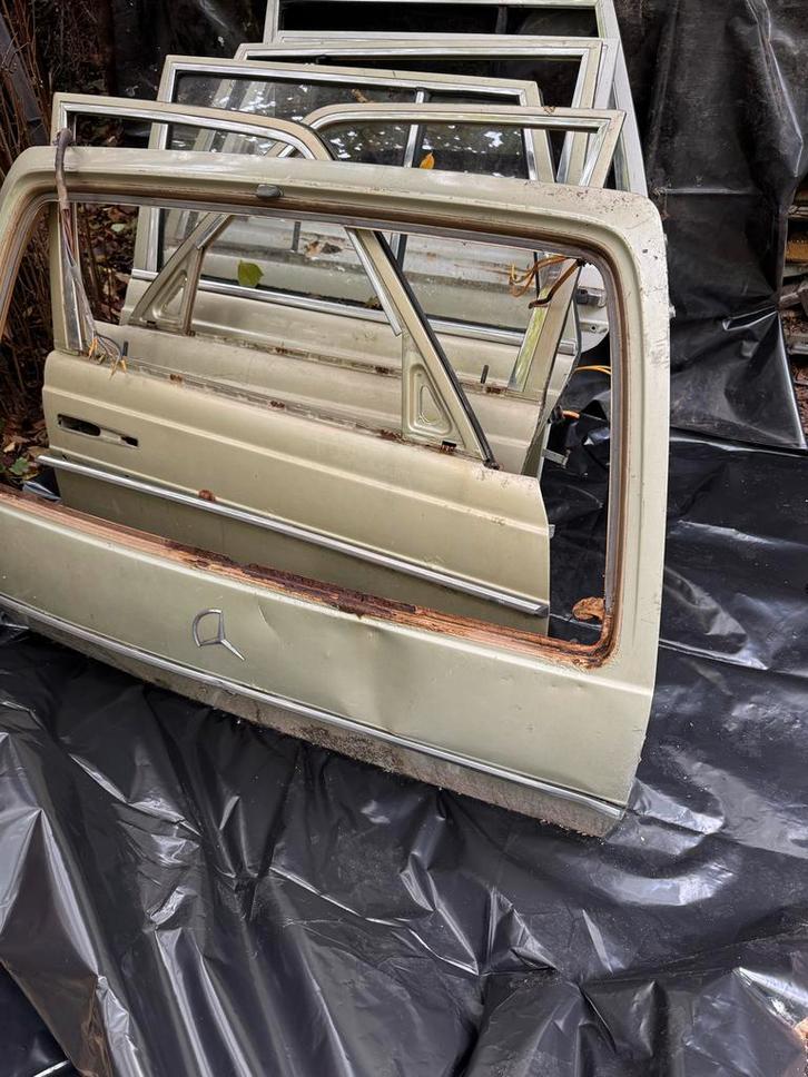 Mercedes W123 Station Deuren & voorschermen, Auto-onderdelen, Carrosserie en Plaatwerk, Deur, Mercedes-Benz, Voor, Achter, Links