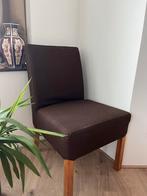 4 bruine eetkamerstoel, Huis en Inrichting, Stoelen, Ophalen, Bruin, Zo goed als nieuw, Eén