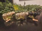 3 x kerstbal design Boltze, luipaard 2x en zwarte tijger, Ophalen of Verzenden