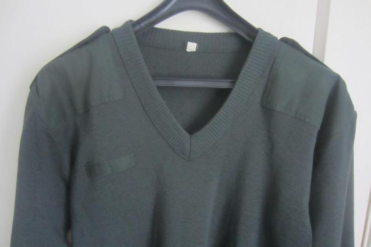 Wilford wollen heren trui - maat  M, Kleding | Heren, Truien en Vesten, Zo goed als nieuw, Maat 48/50 (M), Groen, Verzenden