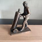 Metalen beeldje Romer Gas., Verzamelen, Beelden en Beeldjes, Ophalen of Verzenden, Gebruikt, Mens