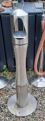 RVS Staande Asbak, Ophalen, Gebruikt, Rvs, Keespellikaan@kpnmail.nl