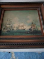 Beeld " De Zeeslag " heel antiek, Antiek en Kunst, Ophalen of Verzenden